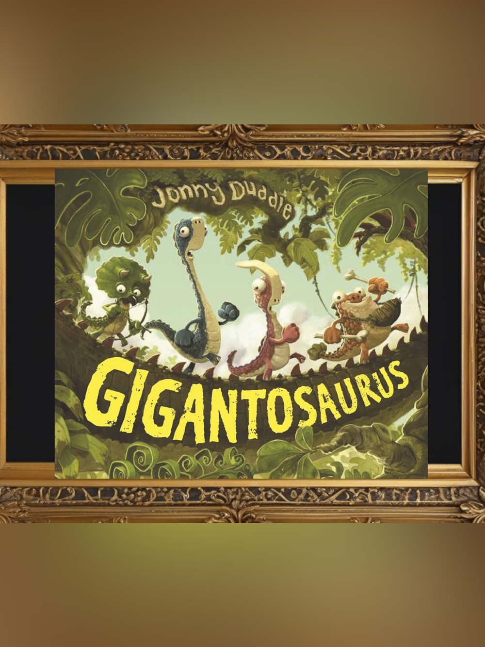 Gigantosaurus Children's Book - Colorful Dino Cover 1st Edition 2014